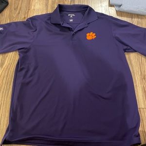 Clemson Purple Polo